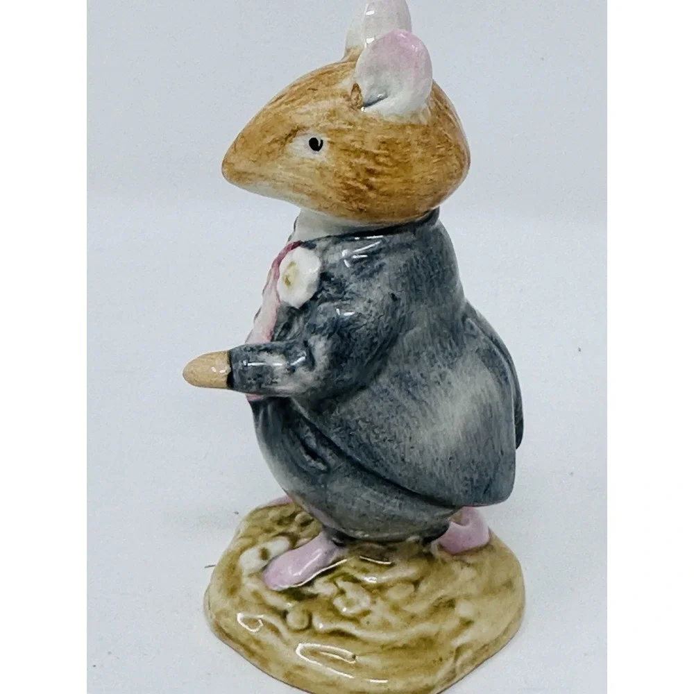 ROYAL DOULTON Poppy Eyebright & Dusty Dogwood Brambly Hedge Mice Figurines